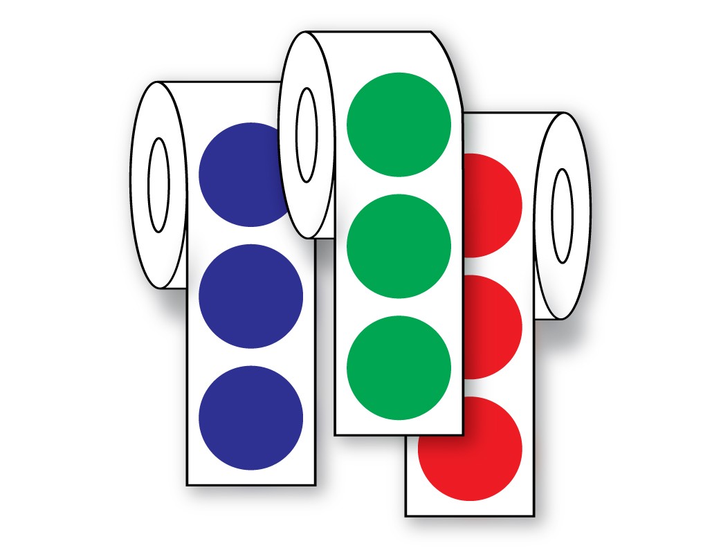 BLANK CIRCLE LABELS | Standard Colors | Alco Printing &amp; Packaging